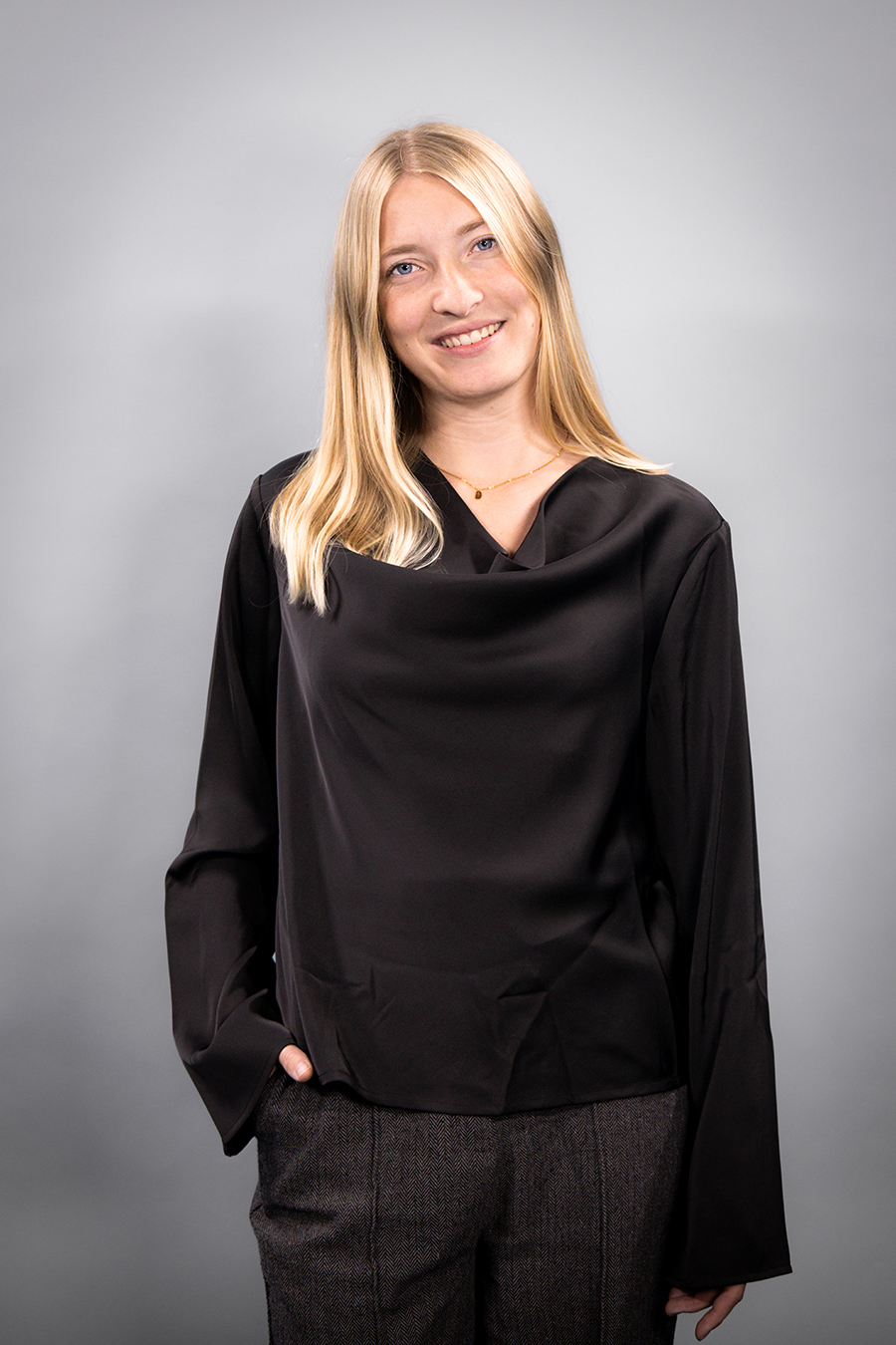 Kine Christoffersen, employee at Signum, Intern